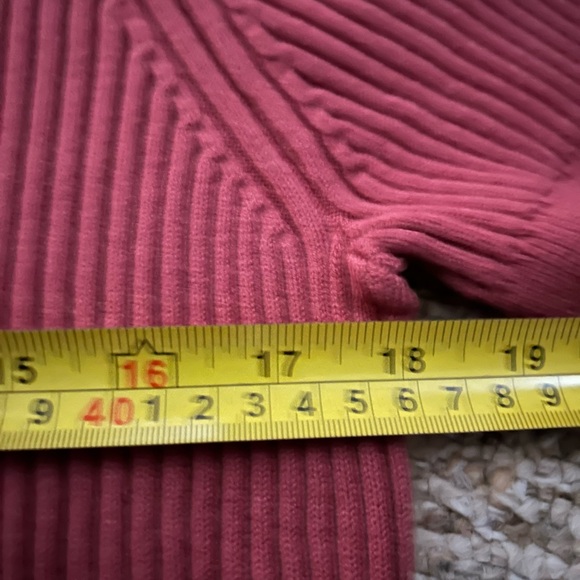 NWT Varley Micha Short Sleeve Cardigan in Mauvewood Size L - Picture 8 of 8